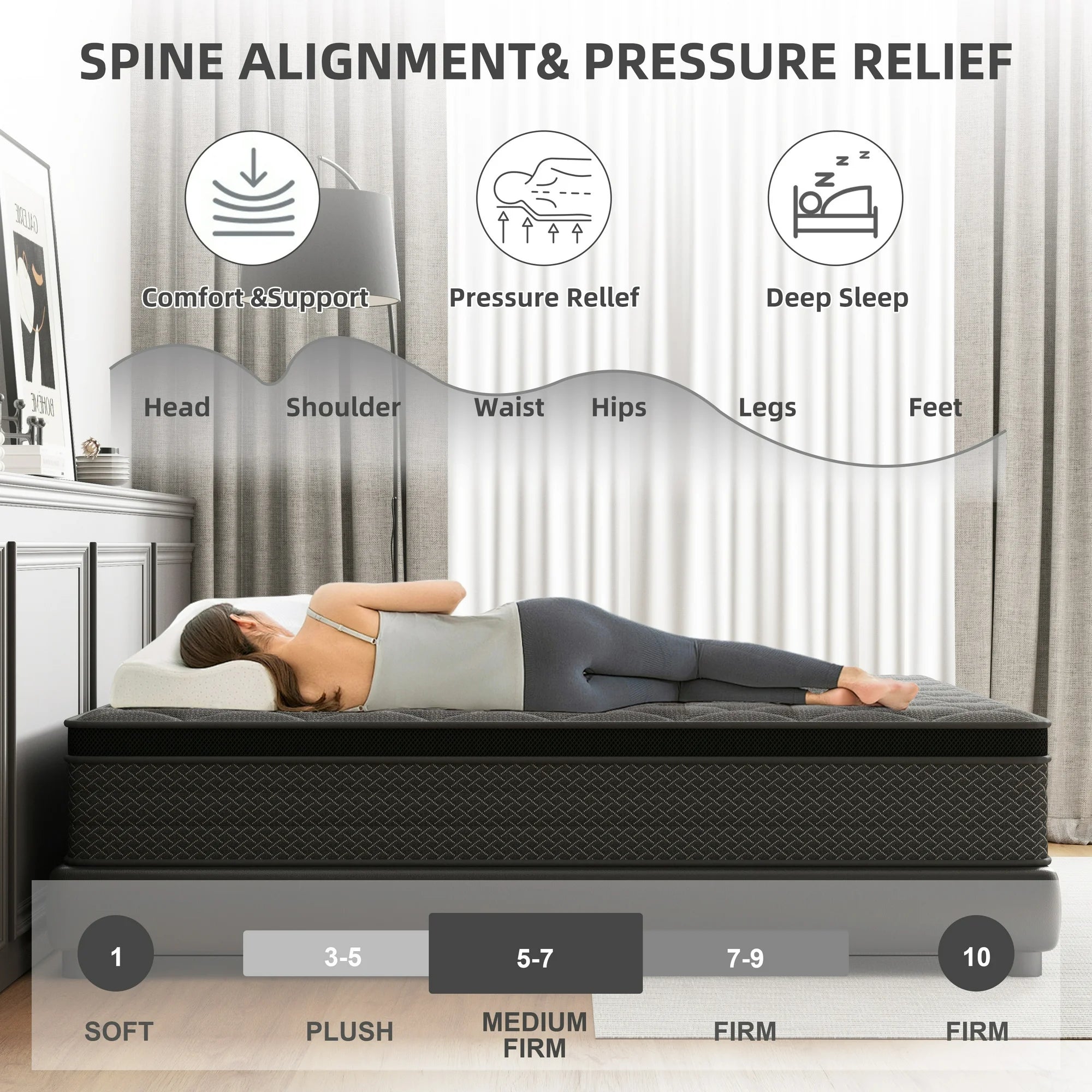 Baddies™ Core Hybrid 10” Mattress